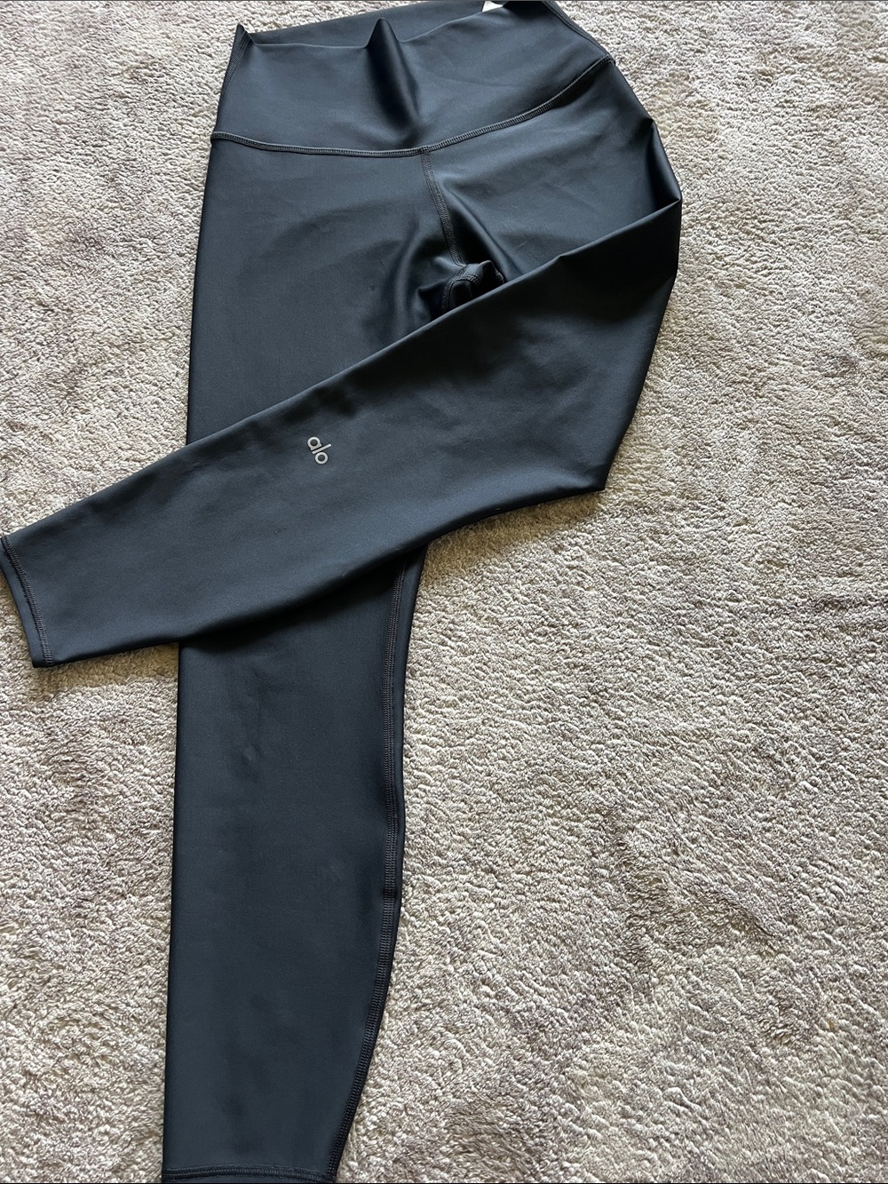 ALO Yoga Gray High-Rise Leggings